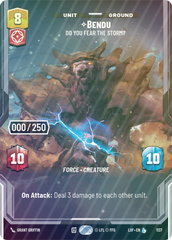 Bendu - Do You Fear the Storm? (Serialized) - Foil