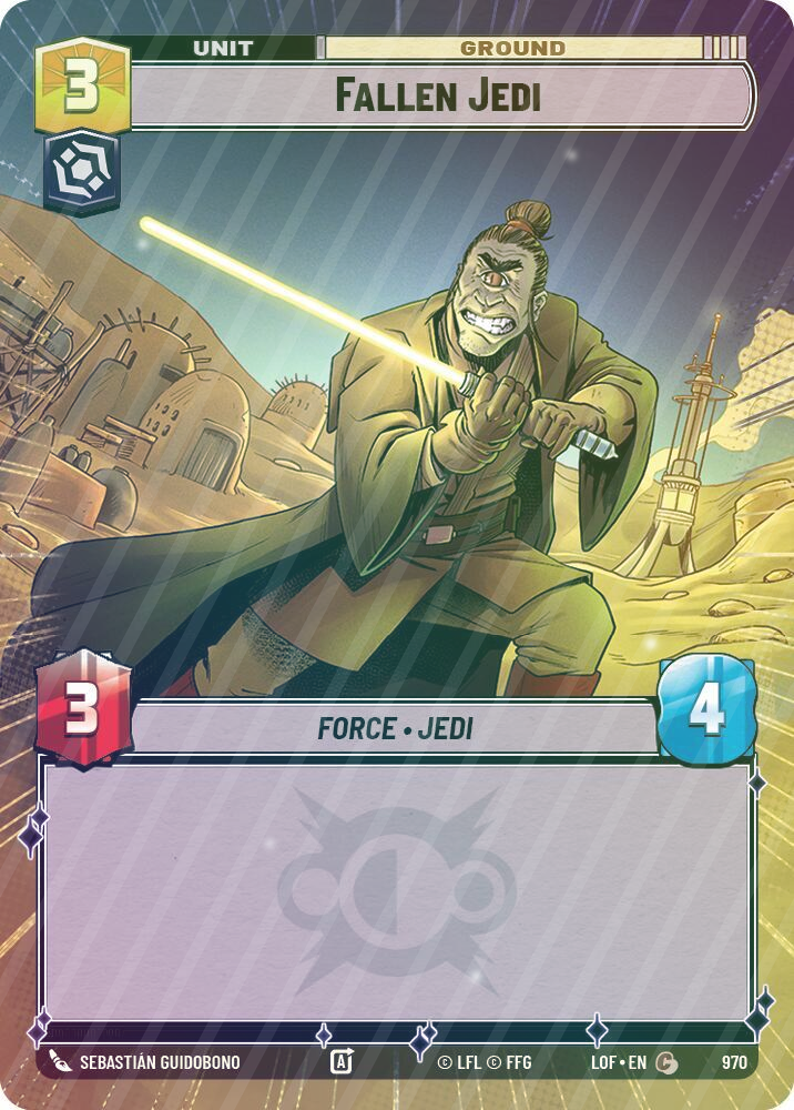 Fallen Jedi (Hyperspace Foil) - Foil