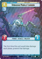 Umbaran Mobile Cannon (Hyperspace Foil) - Foil