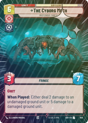 The Cyborg Mech - Mysterious Threat (Hyperspace Foil) - Foil