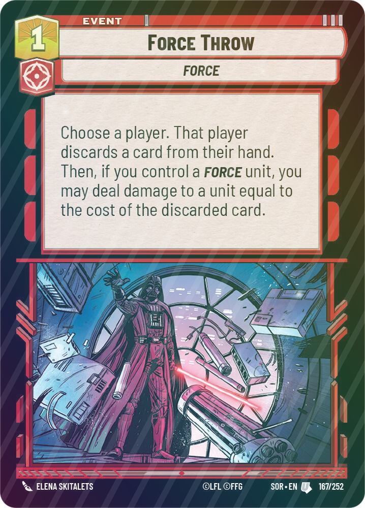 Force Throw - Foil