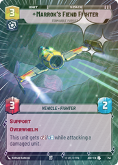 Marrok's Fiend Fighter - Formidable Pursuer (Hyperspace Foil) - Foil