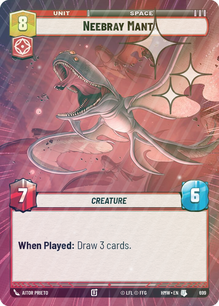 Neebray Manta (Hyperspace Foil) - Foil
