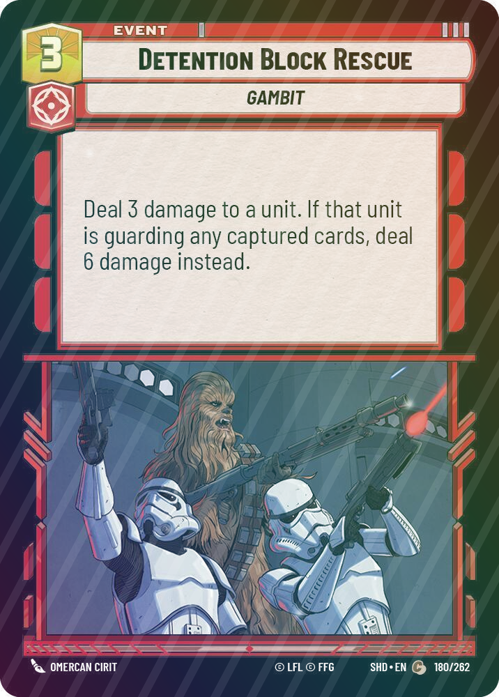 Detention Block Rescue - Foil