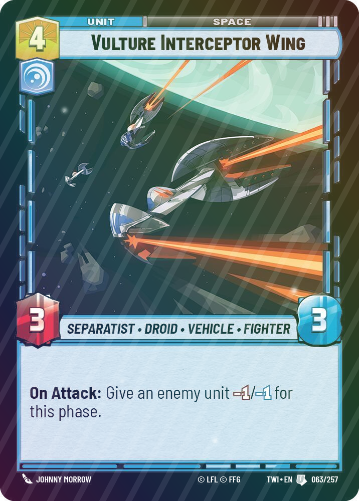 Vulture Interceptor Wing - Foil