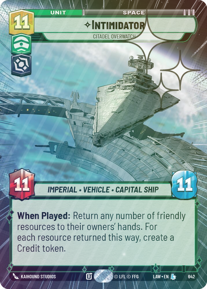 Intimidator - Citadel Overwatch (Hyperspace Foil) - Foil