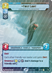 First Light - Headquarters of the Crimson Dawn (Hyperspace) - Foil