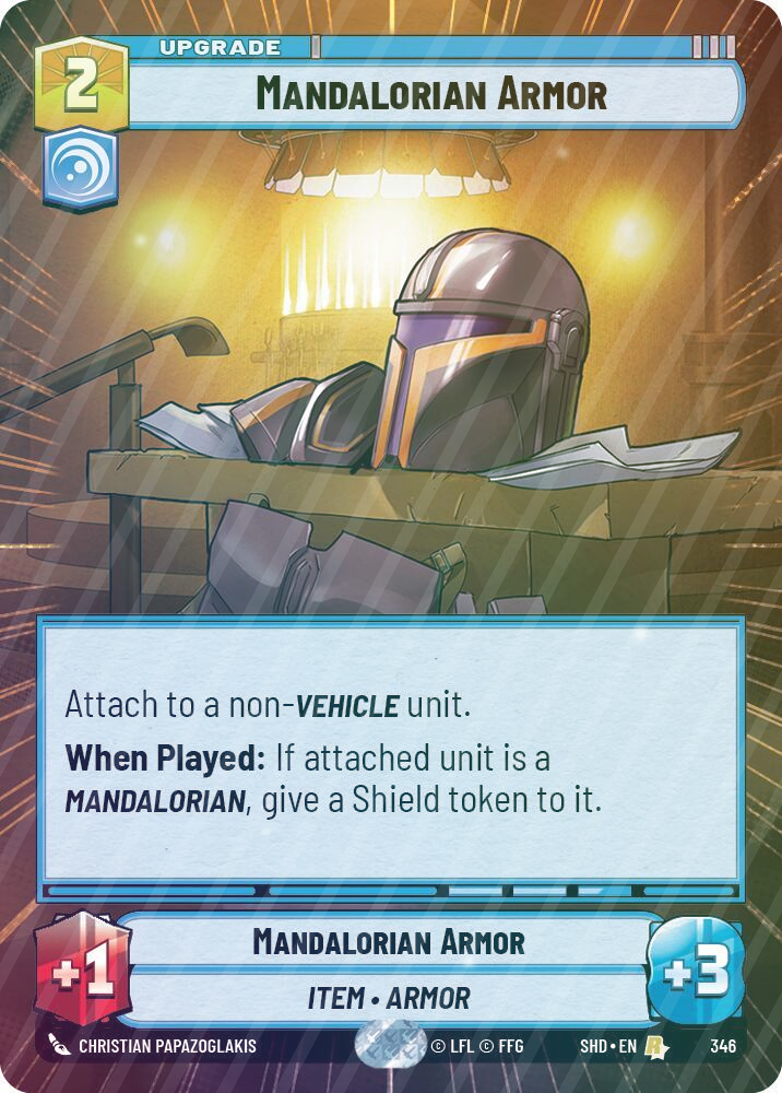 Mandalorian Armor (Hyperspace) - Foil