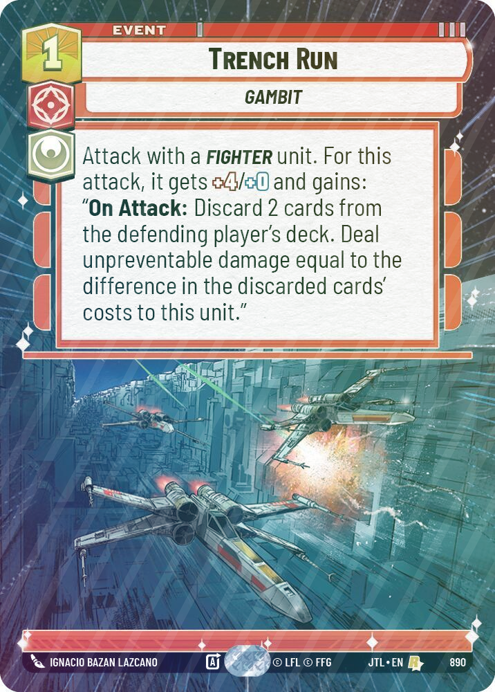 Trench Run (Hyperspace Foil) - Foil