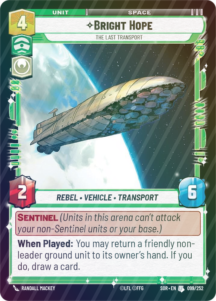 Bright Hope - The Last Transport - Foil