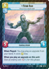 Fenn Rau - Protector of Concord Dawn - Foil