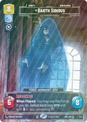 Darth Sidious - The Phantom Menace - Foil