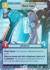 Nuvo Vindi - Blue Shadow Perfected (Hyperspace Foil) - Foil