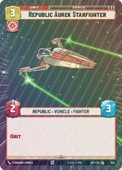 Republic Aurek Starfighter (Hyperspace Foil) - Foil