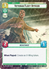 Veteran Fleet Officer (Hyperspace Foil) - Foil