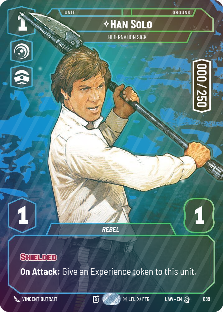 Han Solo - Hibernation Sick (Serialized) - Foil