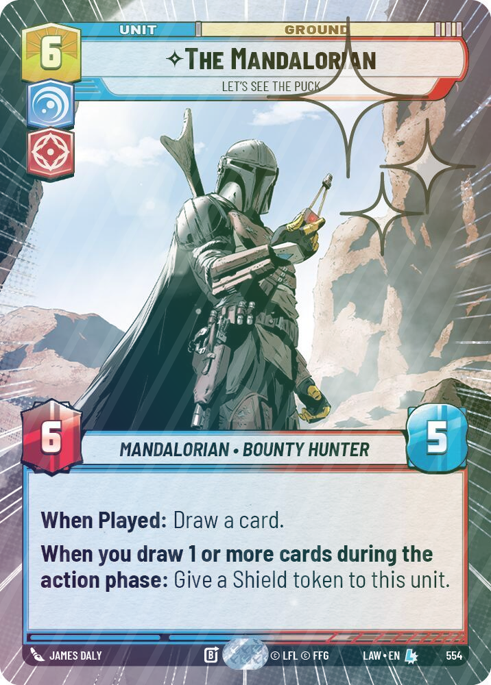 The Mandalorian - Let's See The Puck (Hyperspace Foil) - Foil