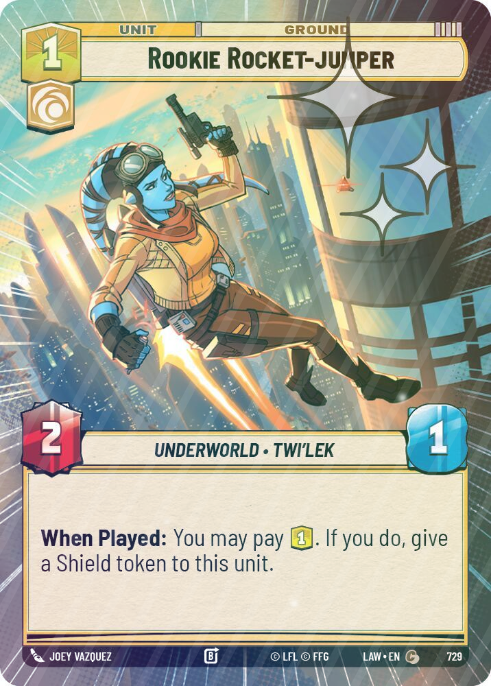 Rookie Rocket-jumper (Hyperspace Foil) - Foil
