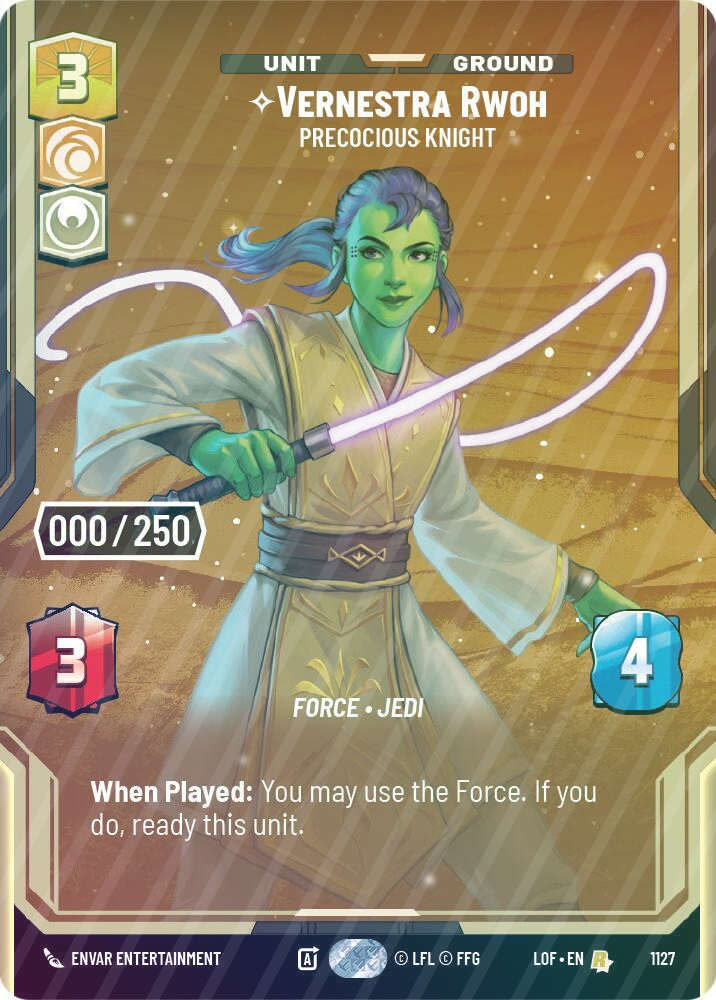 Vernestra Rwoh - Precocious Knight (Serialized) - Foil