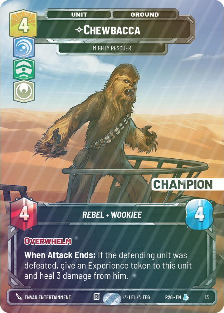 Chewbacca - Mighty Rescuer (Champion) - Foil
