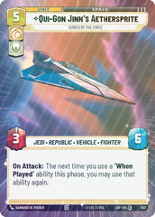 Qui-Gon Jinn's Aethersprite - Guided by the Force (Hyperspace Foil) - Foil