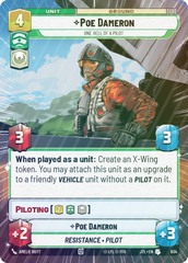 Poe Dameron - One Hell of a Pilot (Hyperspace Foil) - Foil