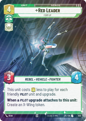 Red Leader - Form Up (Hyperspace Foil) - Foil