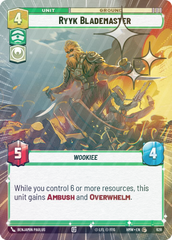 Ryyk Blademaster (Hyperspace Foil) - Foil