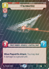 Fulminatrix - Fleet Killer (Hyperspace Foil) - Foil