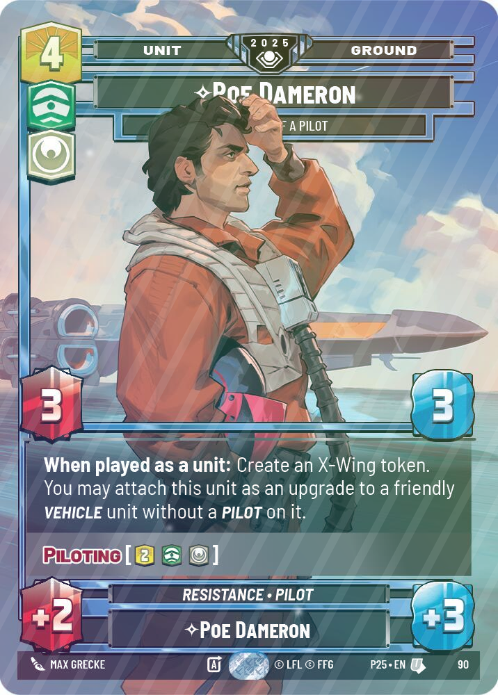 Poe Dameron - One Hell of a Pilot - Foil
