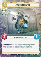 Junior Senator (Hyperspace Foil) - Foil