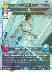 Rey - With Palpatine's Power - Foil