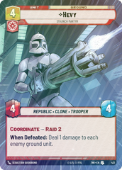 Hevy - Staunch Martyr (Hyperspace) - Foil
