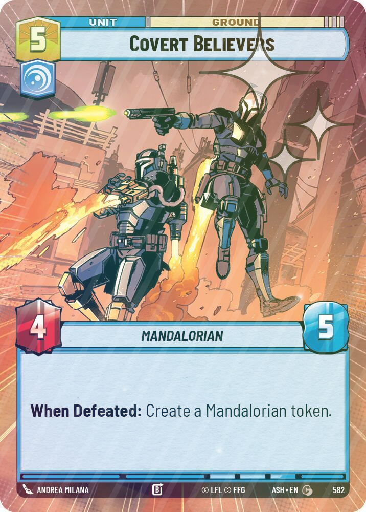 Covert Believers (Hyperspace Foil) - Foil