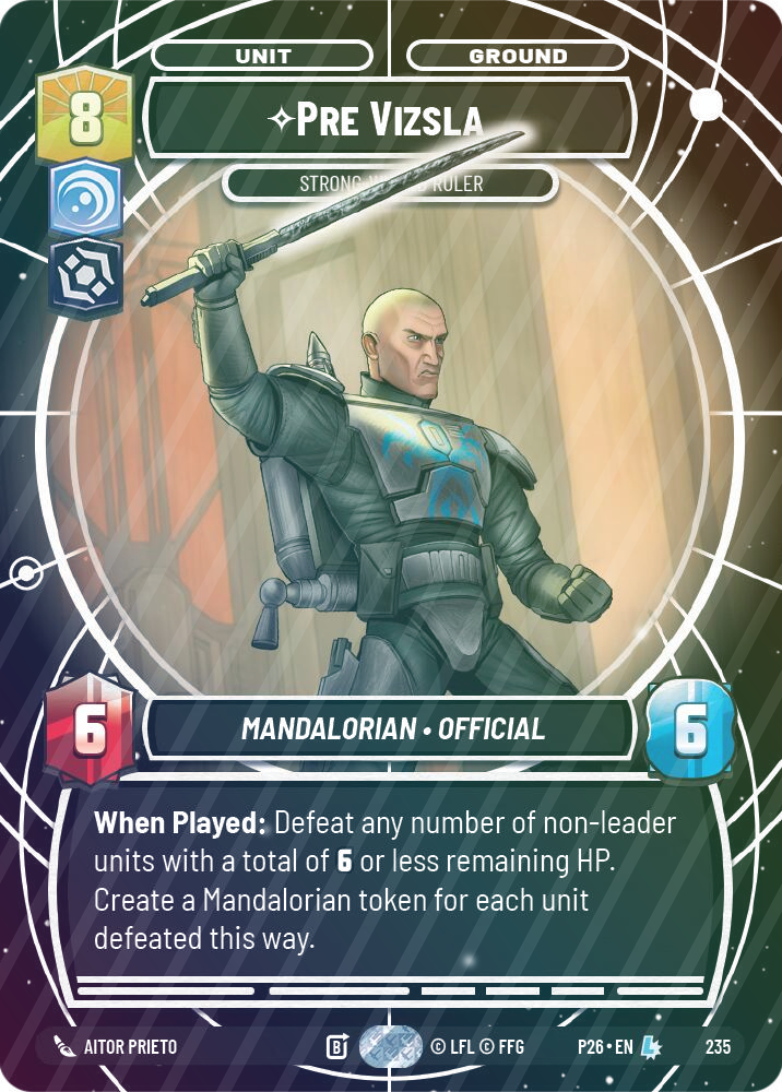 Pre Vizsla - Strong-Willed Ruler - Foil