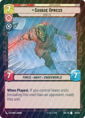 Savage Opress - Monster - Foil