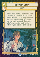 Don't Get Cocky - Foil
