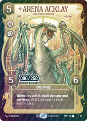 Arena Acklay - Screaming Predator (Serialized) - Foil