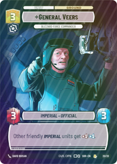 General Veers - Blizzard Force Commander - Foil