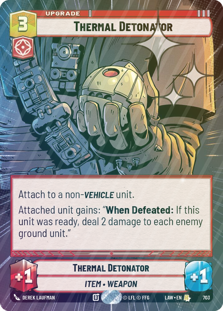 Thermal Detonator (Hyperspace Foil) - Foil