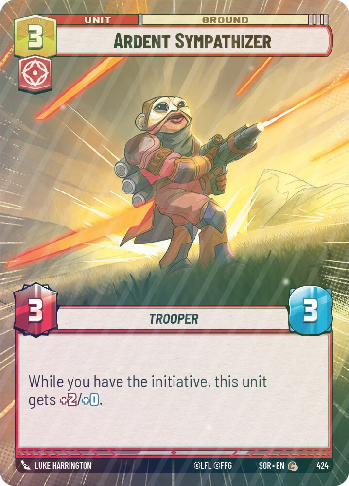 Ardent Sympathizer (Hyperspace) - Foil