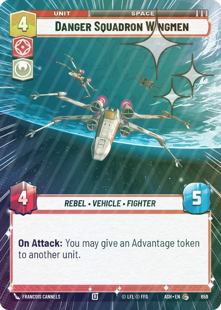 Danger Squadron Wingmen (Hyperspace Foil) - Foil
