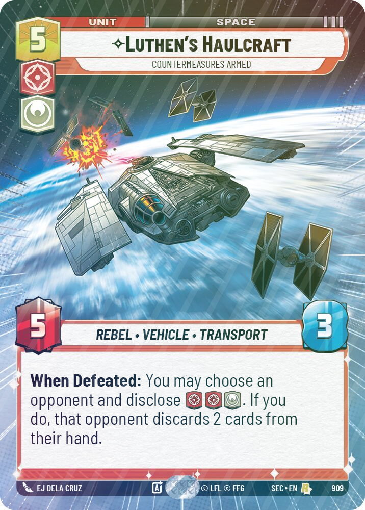 Luthen's Haulcraft - Countermeasures Armed (Hyperspace Foil) - Foil