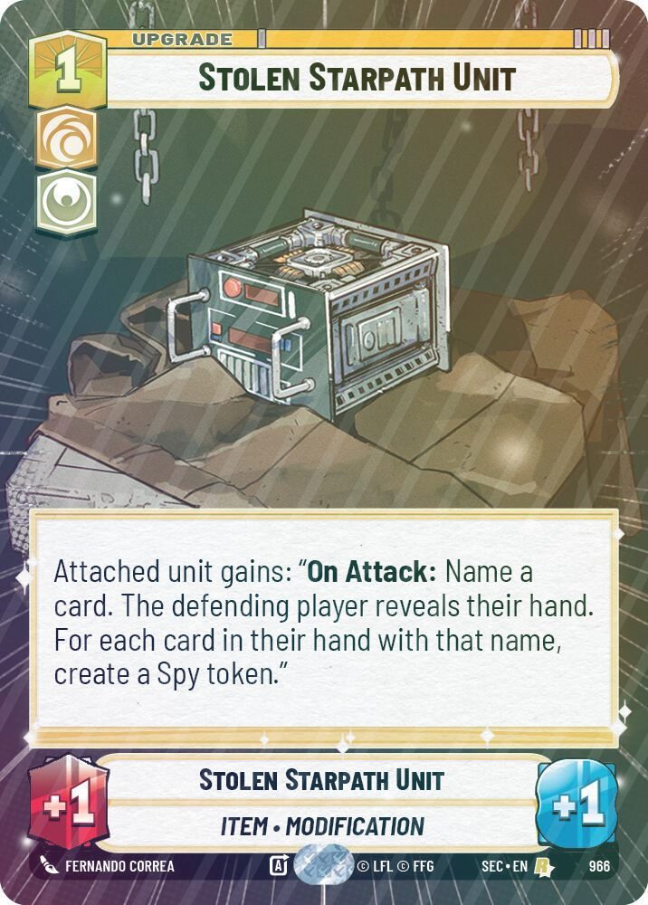 Stolen Starpath Unit (Hyperspace Foil) - Foil