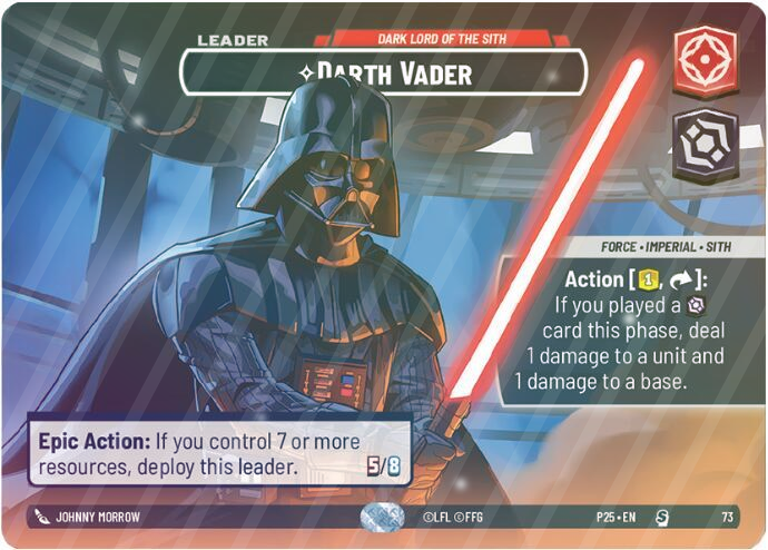 Darth Vader - Dark Lord of the Sith - Foil