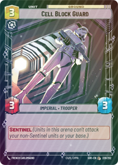 Cell Block Guard - Foil