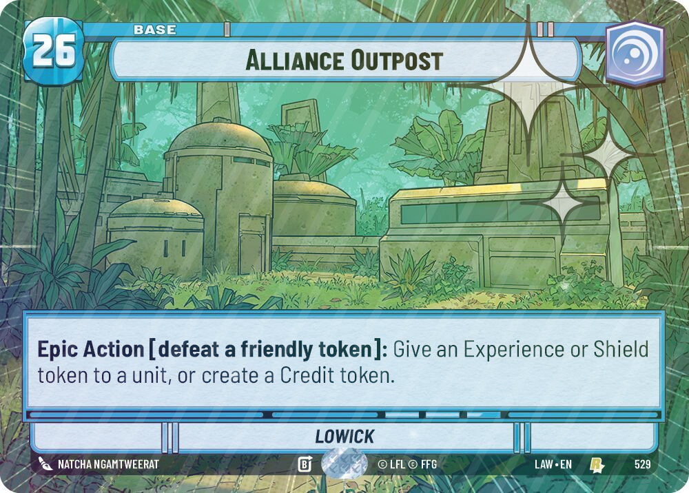Alliance Outpost (Hyperspace Foil) - Foil