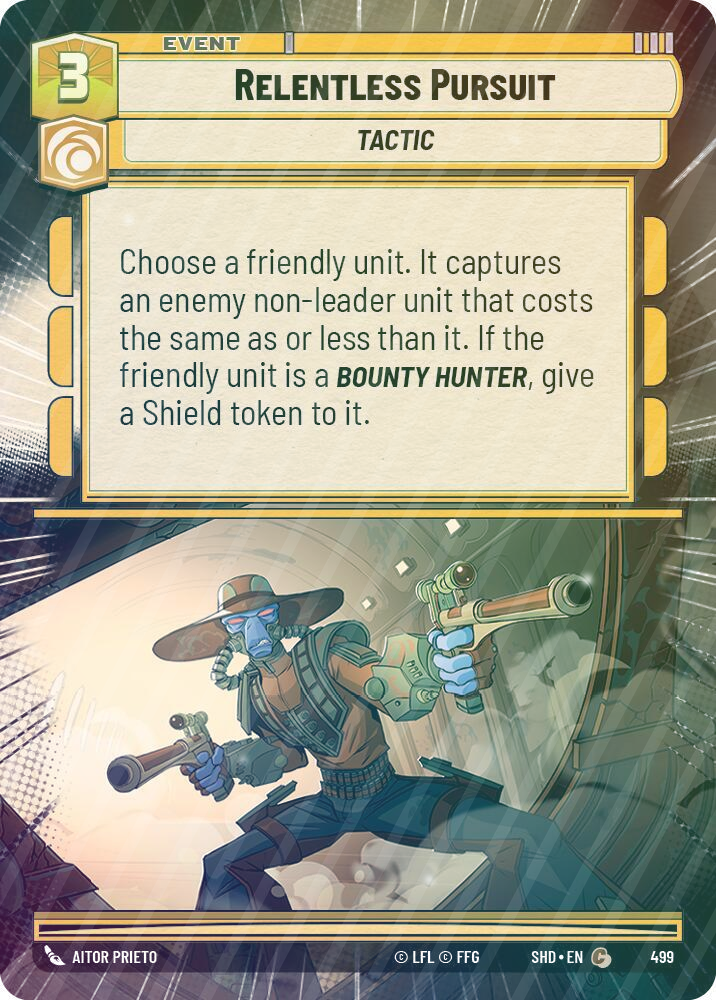 Relentless Pursuit (Hyperspace) - Foil