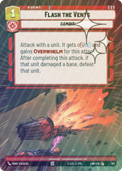 Flash the Vents (Hyperspace Foil) - Foil