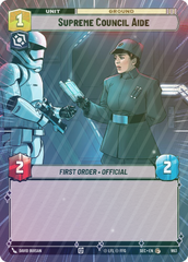 Supreme Council Aide (Hyperspace Foil) - Foil